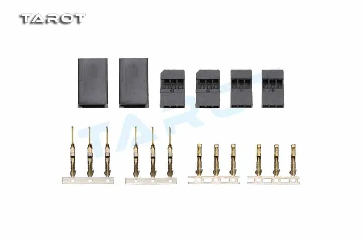 JR servos gold plated plugs (two pairs) TL2896-02 | Игрушки и хобби