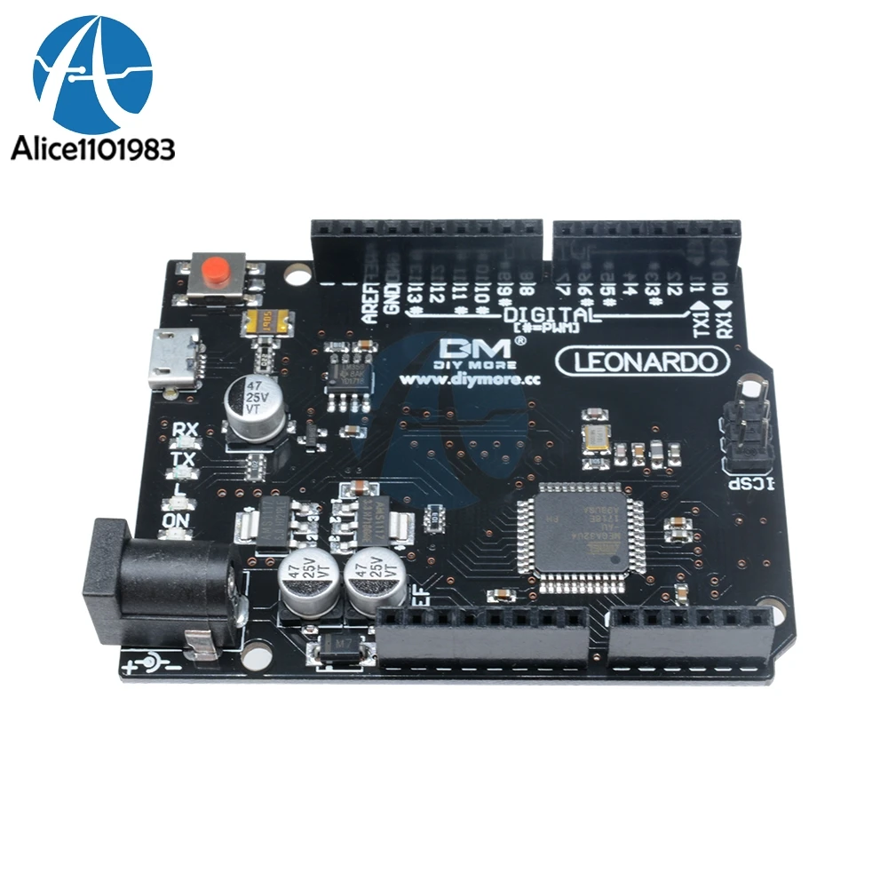 ATMEGA32U4 AU Леонардо R3 модуль для Arduino макетная плата Pro Micro USB 3 V 5V 16 МГц ШИМ канала
