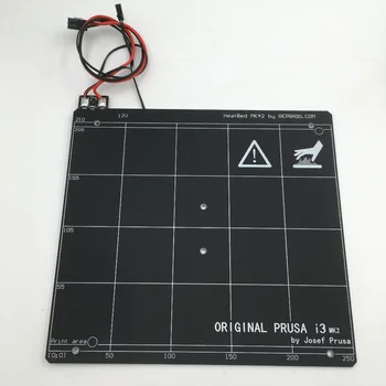 

Original Prusa i3 mk2 3d printer PCB heated bed with PEI tape Cloned