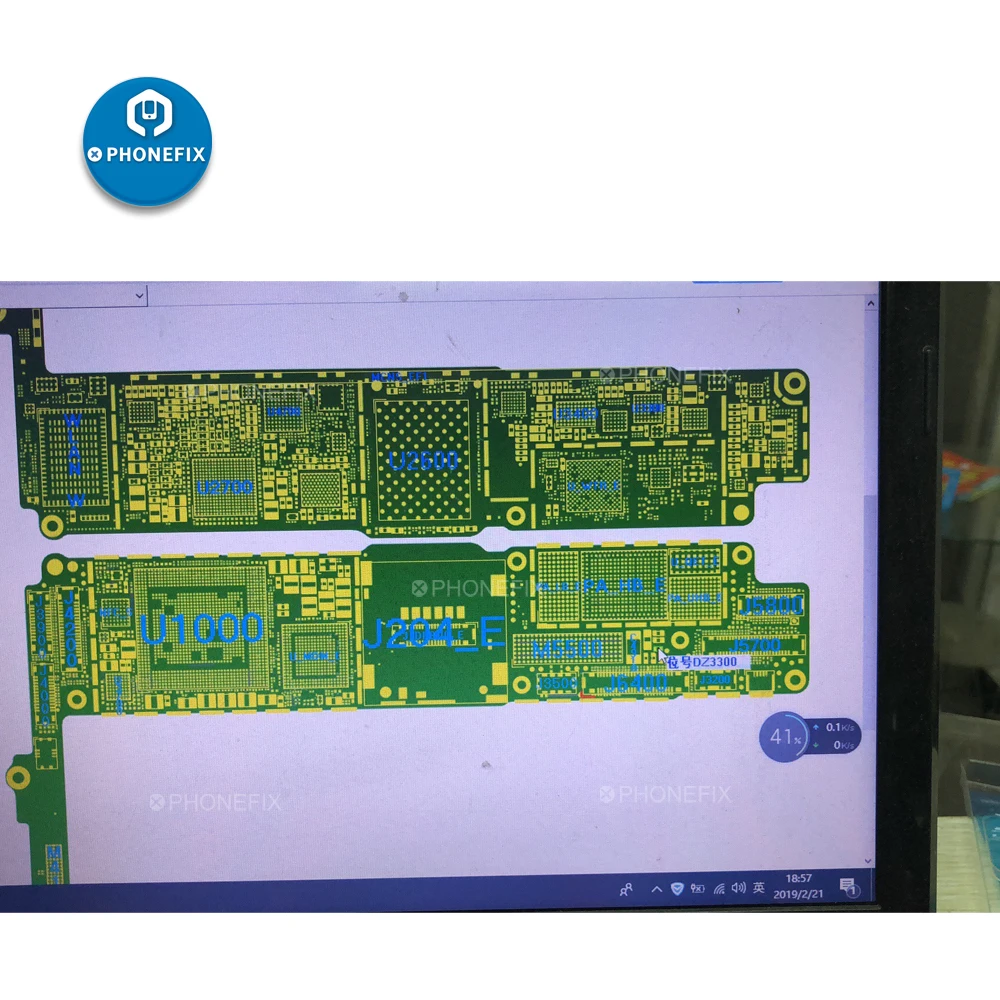 PHONEFIX DZ3200 DZ3300 емкость триода DZ3201 IC зарядный диод для ремонта материнской платы IPhone