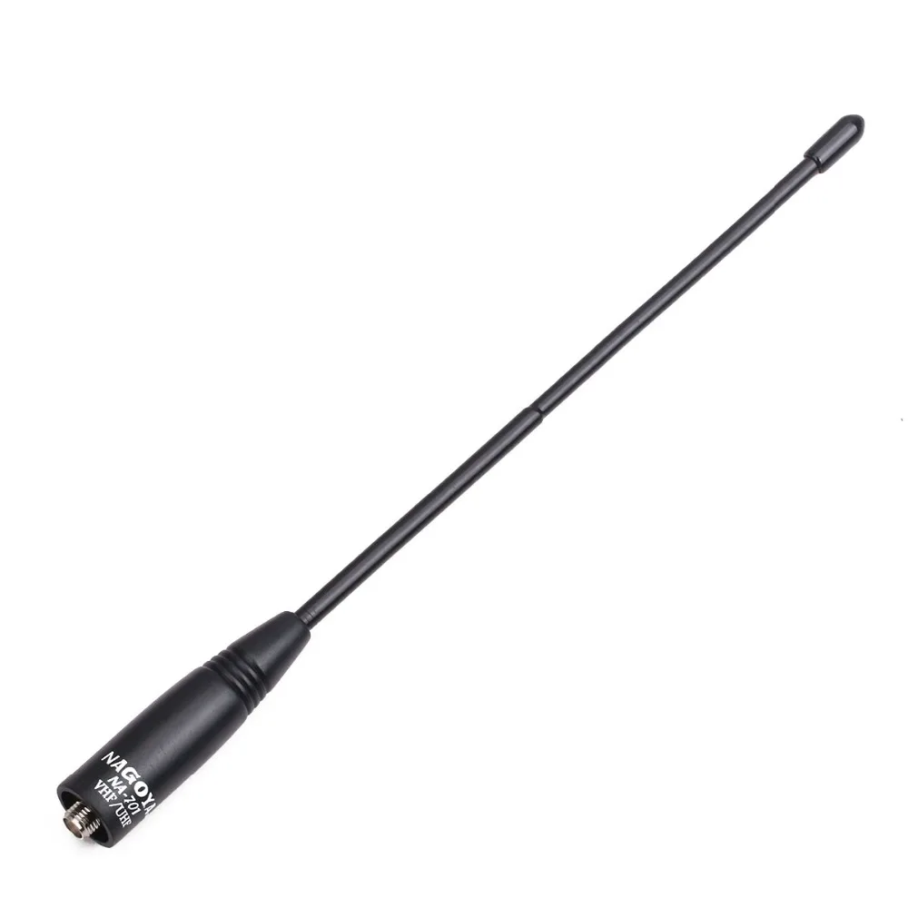 Оригинальная антенна Nagoya VHF/UHF (144/430 МГц) SMA Female для рации BaoFeng NA 701 TYT Wouxun|walkie talkie|nagoya