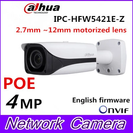 imágenes para Dahua Cámara IP Varifocal Lente Motorizado IPC-HFW5421E-Z Full HD de $ number MP Red Bullet IR CCTV Soporte de La Cámara POE DH-IPC-HFW5421E-Z imágenes para Dahua Cámara IP Varifocal Lente Motorizado IPC-HFW5421E-Z Full HD de $ number MP Red Bullet IR CCTV Soporte de La Cámara POE DH-IPC-HFW5421E-Z