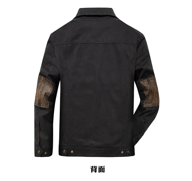 NIAN JEEP брендовая одежда джинсовая куртка для мужчин военный стиль армейская верхняя одежда пальто для мужчин размера плюс 3XL 4XL 105