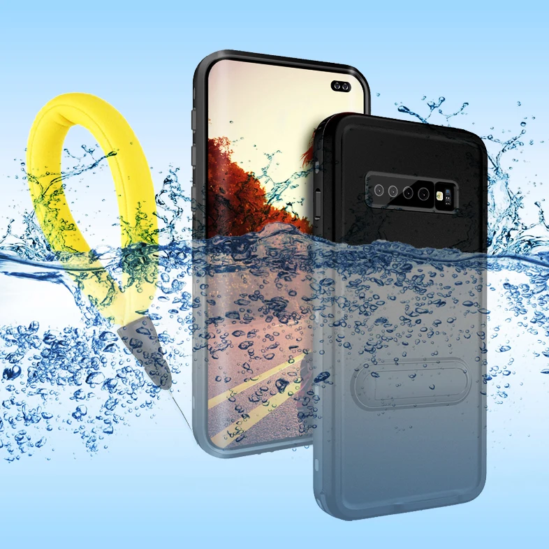 Чехол для телефона спорта на открытом воздухе Samsung S10 S9 S8 Plus водонепроницаемые