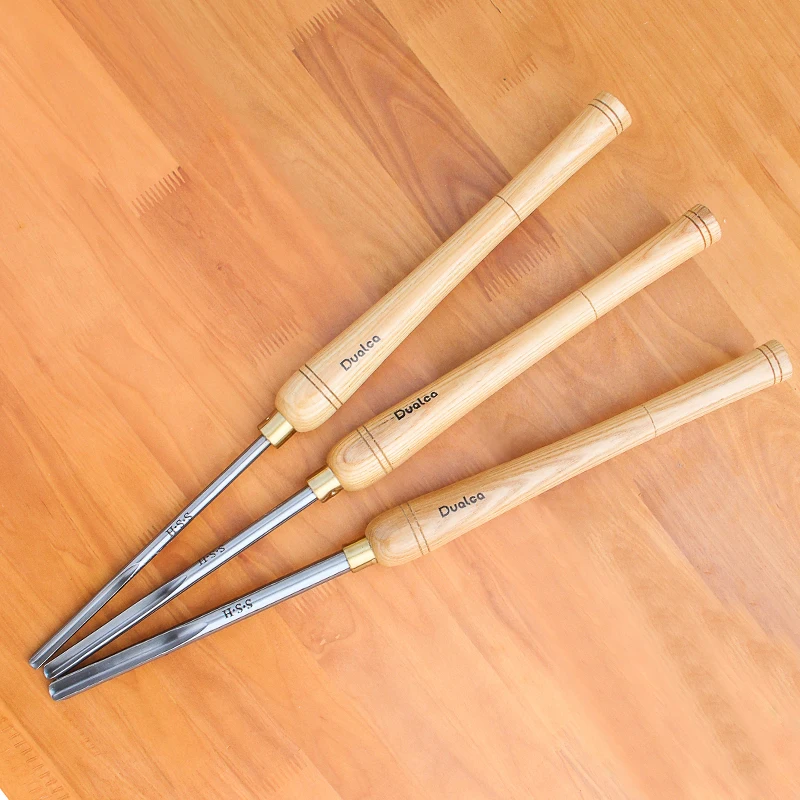£16.31 A2001 A2002 A2003 Bowl Gouge Set Wood Lathe Turning Hss
