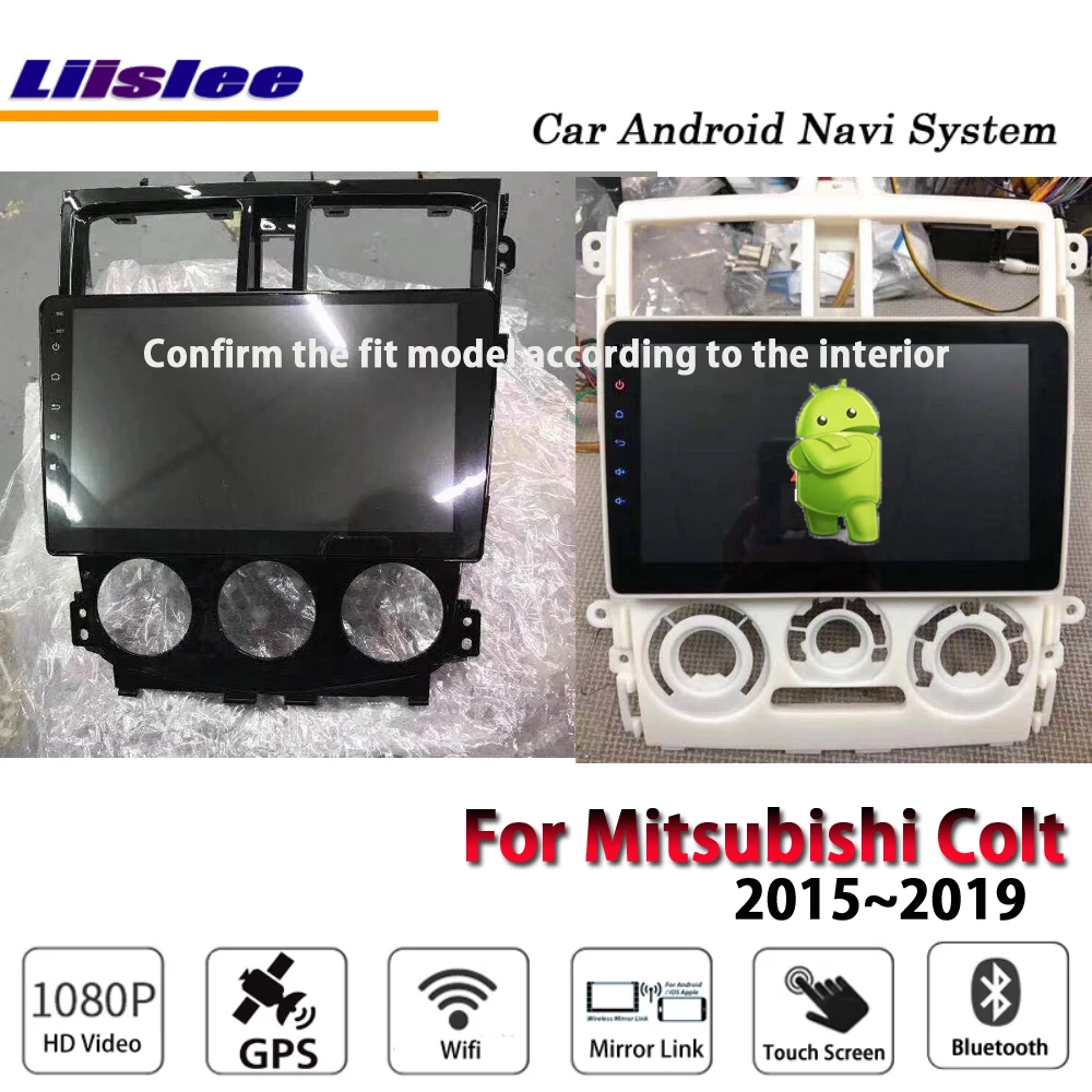 Liislee автомобильный Android мультимедиа для Mitsubishi Colt~ стерео радио BT Wifi Carplay gps карта Navi навигационная система без DVD