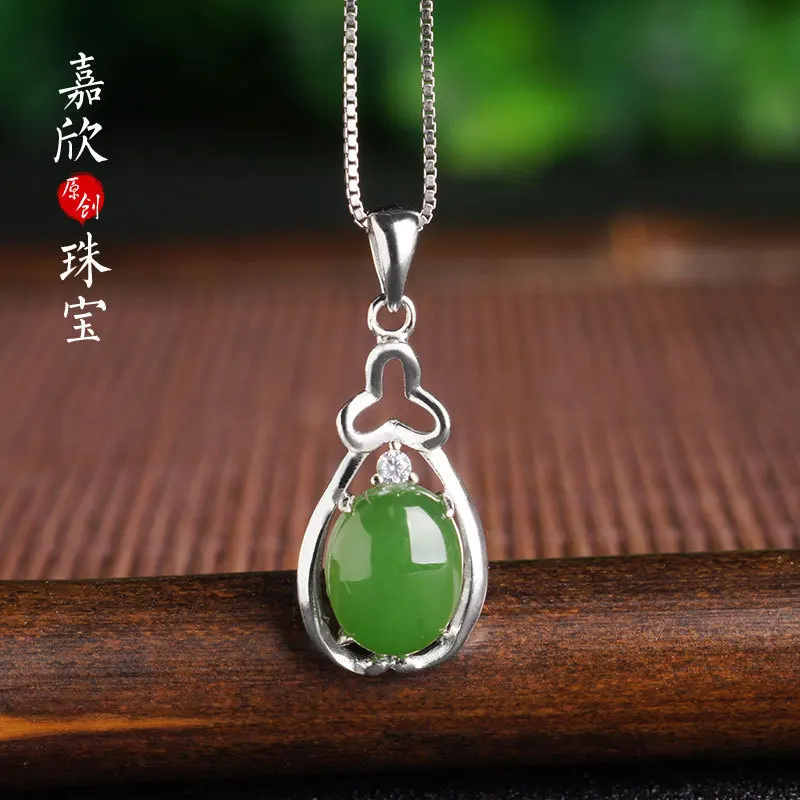 

2019 Rushed Asg Pendants Choker Necklace Manufacturers Selling 925 Sautoir Hetian Pendant With Certificate Of National Wind