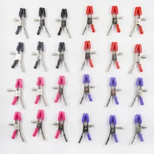 Sexy Nipple Breast Clamps Metal Chain Women Adult Sex Toy for Couples Products Collars Metal Clips Stimulator Teaser Games
