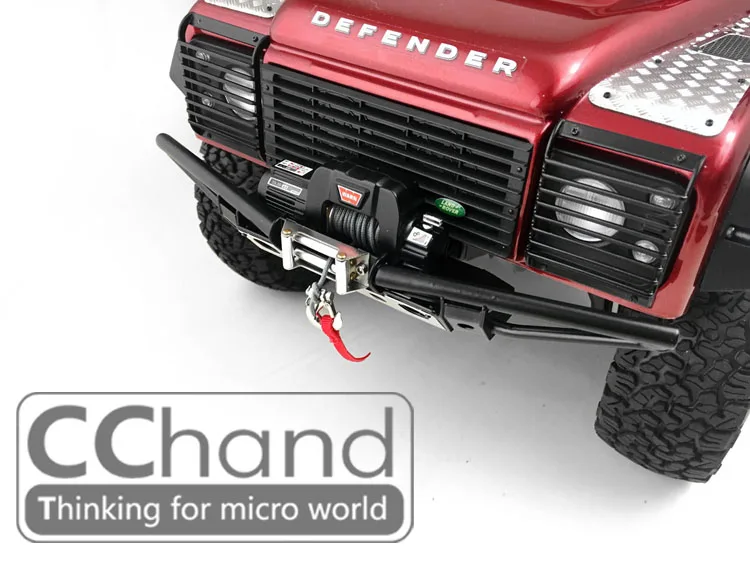Сплав с ЧПУ переднего бампера луч для 1/10 Traxxas trx-4 TRX 4 trx4 RC Запчасти гусеничный автомобиль