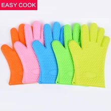 1 шт. высококачественные перчатки для микроволновой печи, Силиконовые Прихватки для духовки, противоскользящие формы для выпечки, кухонные инструменты для приготовления пищи