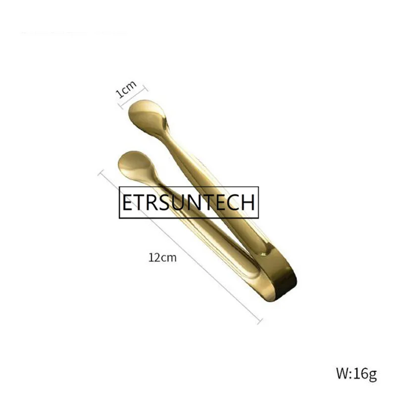 100 предмета кофейные сахарные зажимы зажим нержавеющая сталь Пинцет Клещи-зажимы Кофе кубик льда чайные держатели для слива воды кухонные аксессуары