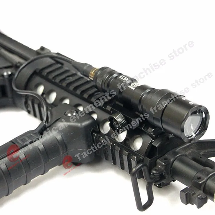 Lumens de Alumínio Elemento Airsoft Surefir Armas Luz Gunflashlight 200 Portátil Led Tocha Caça Lâmpada Ex399 M300aa 14 Luzes de armas