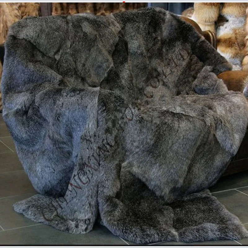 CX D 36A European Fashion Home Decor Custom Made Handmade Rabbit Fur