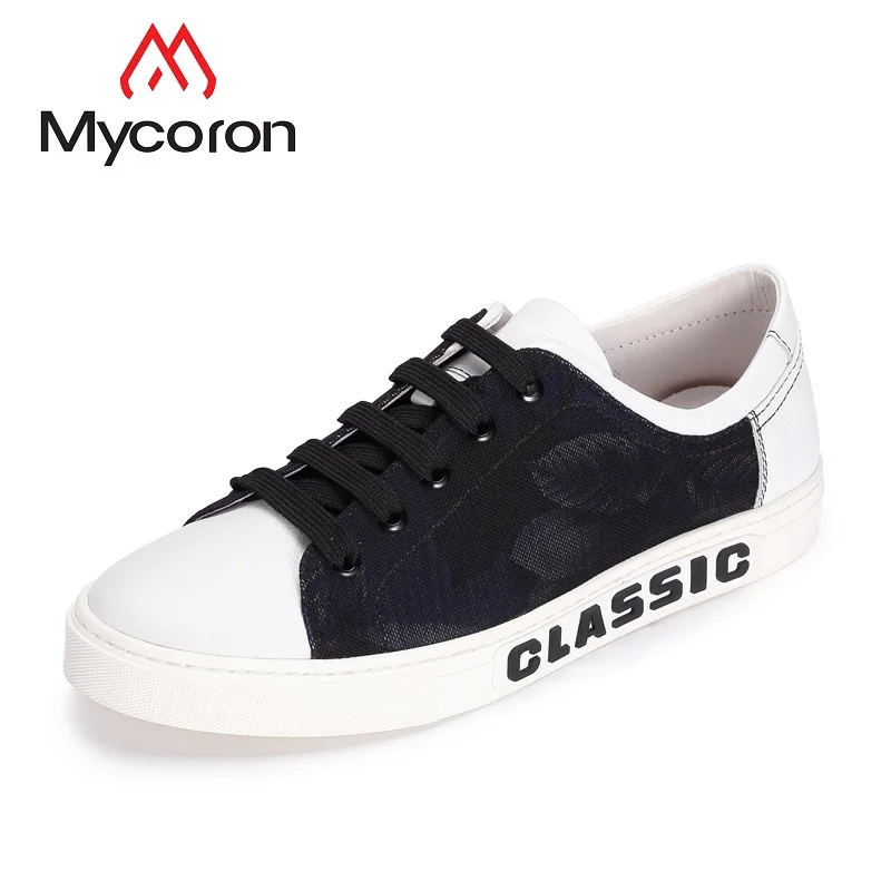

MYCORON 2018 New Boots Men Casual Shoes Lace-Up Shoes Luxury Product Breathable Hard-Wearing Sneakers Sapatenis Masculino
