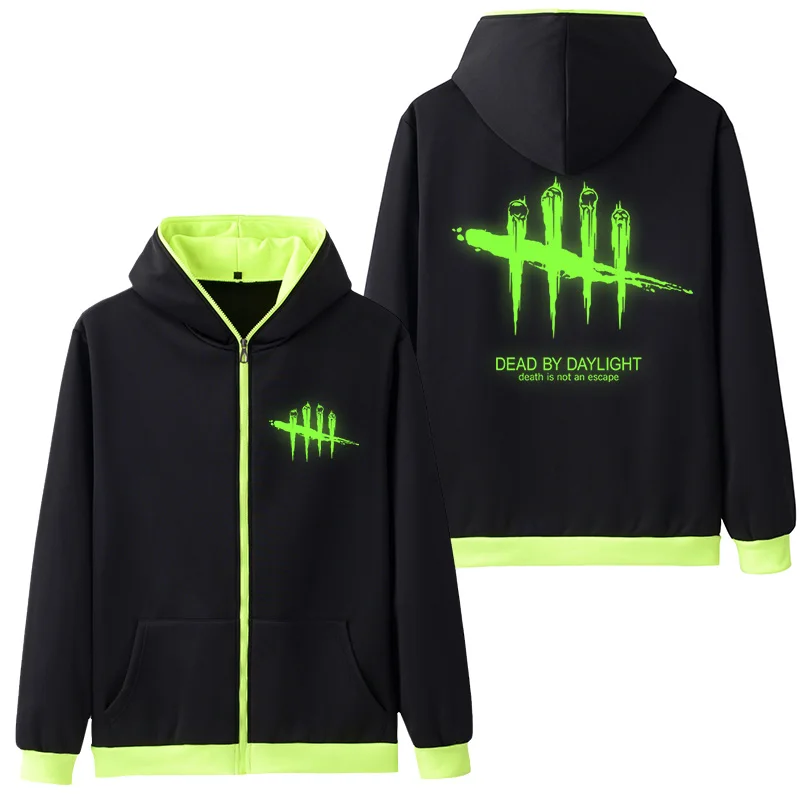 Game Dead By Daylight Logo Mens Hoodies Cosplay Coat Clothing