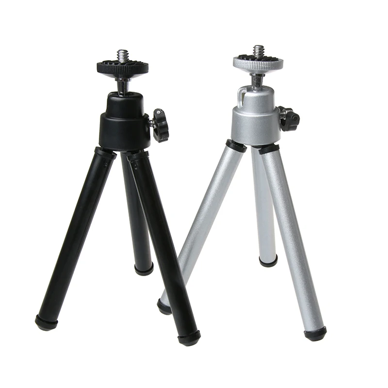 Aluminum Mini Tripod light Table Stand Extendable 3 Joint tripode Phone Holder Vlog Selfie For Digital Camera Cellphone iPhone