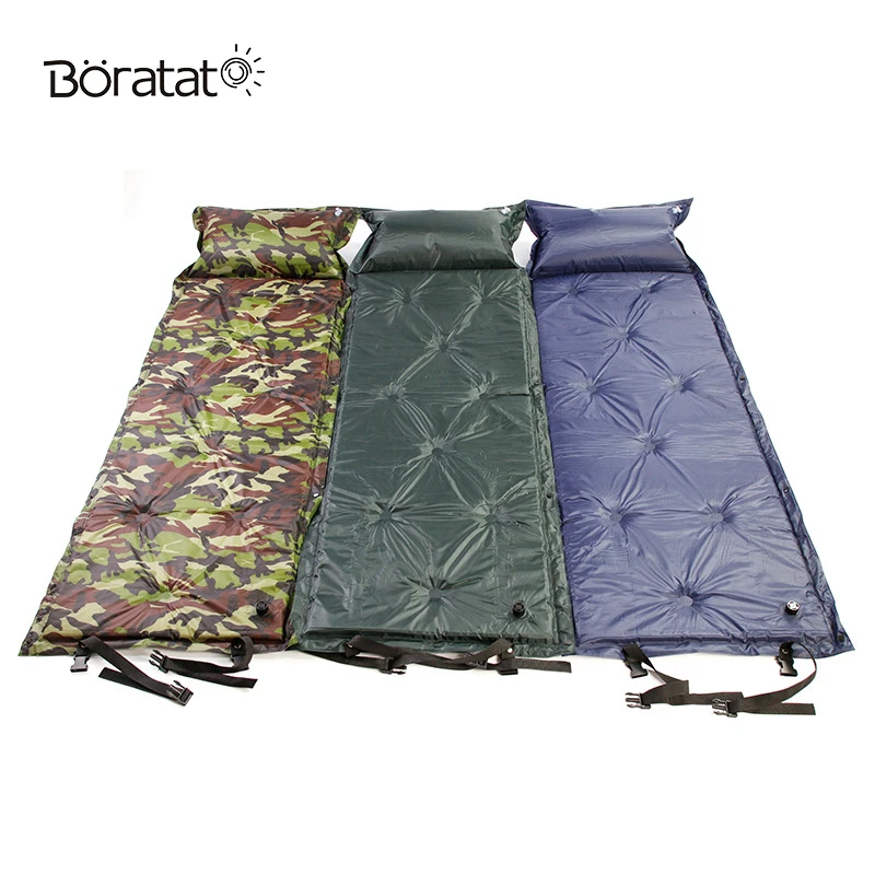 Автоматический надувной матрас коврик для пикника утолщенный Воздушный матрац для кемпинга влагостойкий дикий спальный мешок
