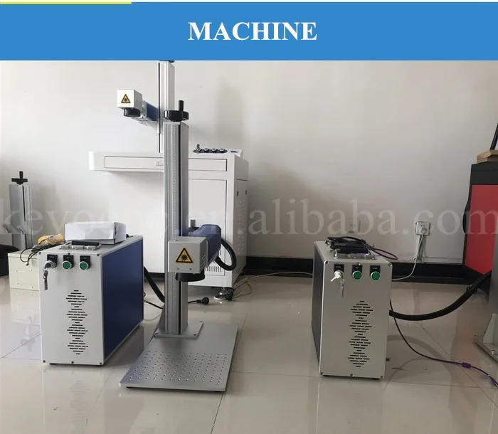 110*110 мм/300*300 мм небольшой Портативный волоконный лазерный маркер для металла и неметалла
