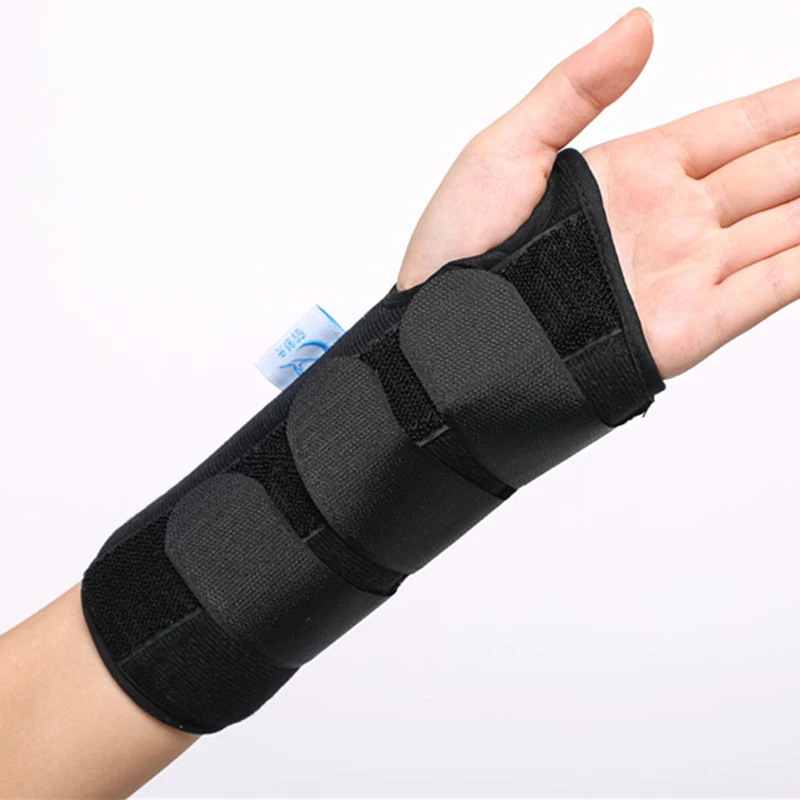 Wrist brace Wrist joints from palm joints plasticity aluminum splints