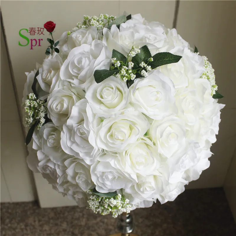 

SPR wedding table flower ball centerpiece wedding road lead artificial flore centerpiece wedding backdrop flower decoration