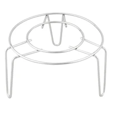 Нержавеющая сталь Пароварка стойка кухня приготовления пищи 3 дюйма высокой