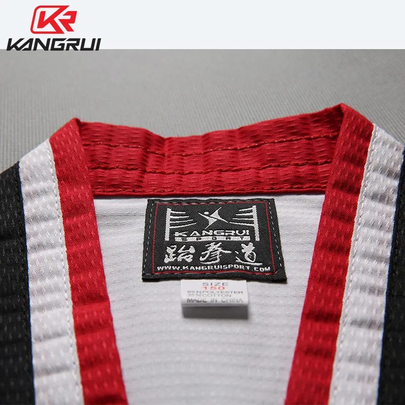 Летняя униформа с коротким рукавом 1 м до 2 0 для детей и взрослых Dobok Karate Taekwondo