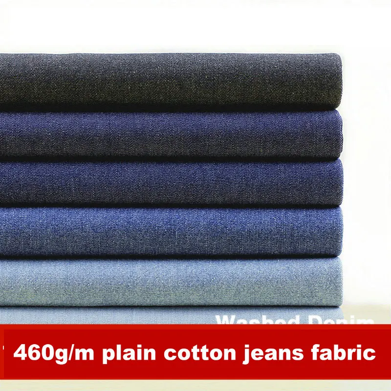 Boos extreem gebrek 6color 460g per meter water washing heavy plain cotton denim clothing  fabric sofa fabric H1J09F|sofa fabric|clothing fabricfabric sofa -  AliExpress