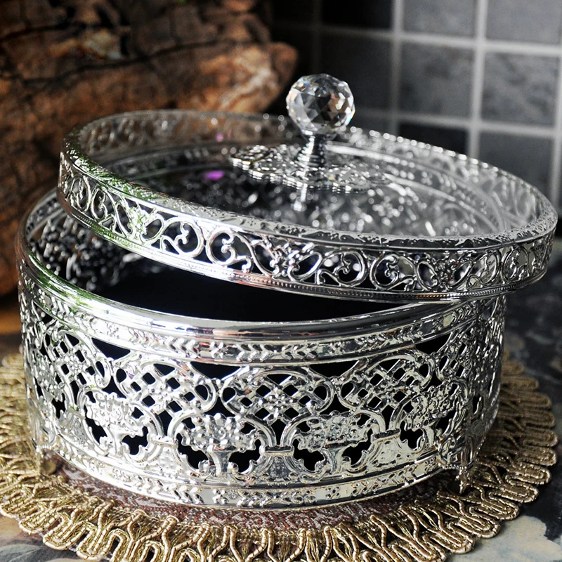 Metal Polishing Curve Jewelry Box European Ring Boxes Princess Earrings Bracelets Necklaces Organizer Zinc Alloy Storage Box Metal Polishing Curve Jewelry Box European Ring Boxes Princess Earrings Bracelets Necklaces Organizer Zinc Alloy Storage Box