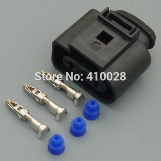 Набор из 100 комплектов 3 контактный разъем 1J0973723 для VW AUDI 1J0 973 723|pin audi|vw plugs1j0 |