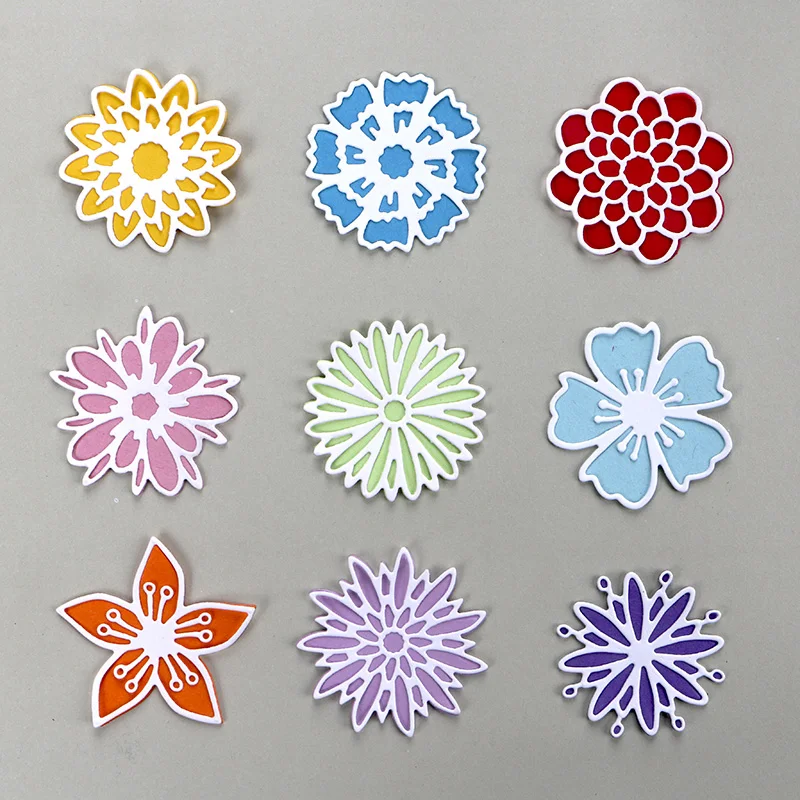 

DUOFEN METAL CUTTING DIES 2019 New varieties of lace small flowers stencil for DIY papercraft projects Scrapbook Paper Album