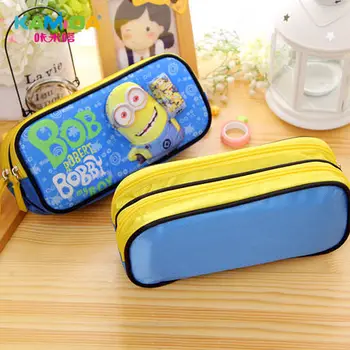 

stationery High capacity Multifunction carton student pencil bag free shipping