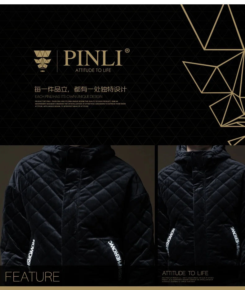 Однотонная куртка в стиле милитари, настоящая Jaqueta Masculino Casaco Pinli, новая осенняя мужская одежда, куртка для отдыха, одежда B183604562