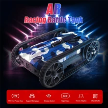 Flytec сплав 141*107*46 мм AR боевой RC автомобиль 0,5 м/с камера 480 P wifi передача изображения от первого лица приложение управление Умный Рождественский подарок