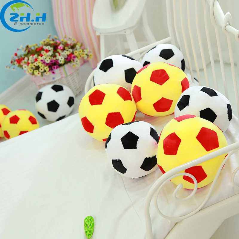 Buy New Arrival Patchwork Football Shape Cushion Pillow Cushion With Insert and