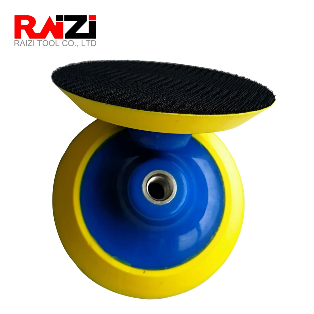 Raizi 4 5 дюймов Flexfoam Back-up Pad/диск и задний держатель для алмазной полировки Pad/диск M14 5/"-11