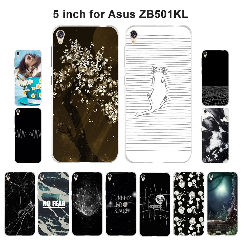 Мягкий ТПУ чехол для Asus Zenfone Live ZB501KL 5 0 &quotчехол Аэрокосмическая окрашенная