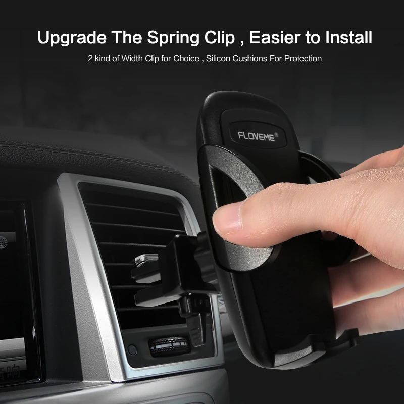 FLOVEME Telefon Auto Halter Stehen Für iPhone 7 8 Plus X XS Max Soporte Celular Universal Air Vent