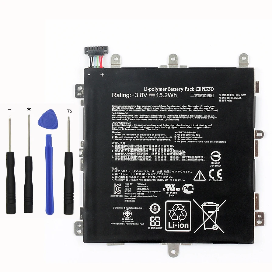 Cena Oryginalny wysokiej pojemność C11P1330 bateria do ASUS MeMO Pad 8 ME581C K01H K015 ME8150C z darmowego narzędzia
