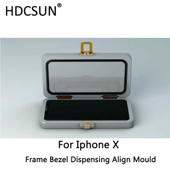 high accurate Aluminium Align Mould for Iphone X LCD Frame Bezel Glue Dispensing