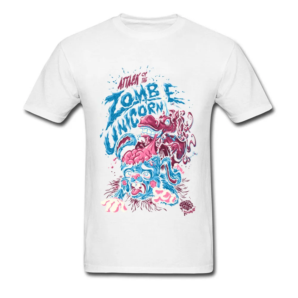 Attack Of The Zombie Unicorn_white