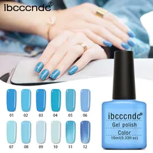 Здоровье и красота синий цвет для женщин 10 мл гель лак для ногтей Гель-лак художественный лак УФ-гель для дропшиппинг