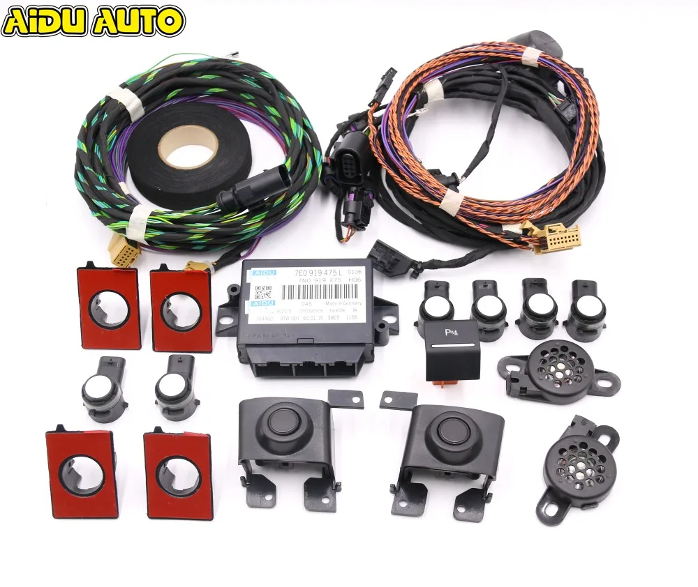

Park Pilot Front And Rear 8 Sensor 8K PDC OPS Parking FOR VW Beetle