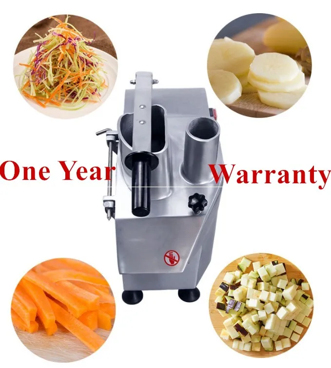 220V 500W Stainless Steel Cutting Machine Dicing Cubing Slicing Stripped Vegetables Cheese Fruit Christmas Kitchen | Инструменты