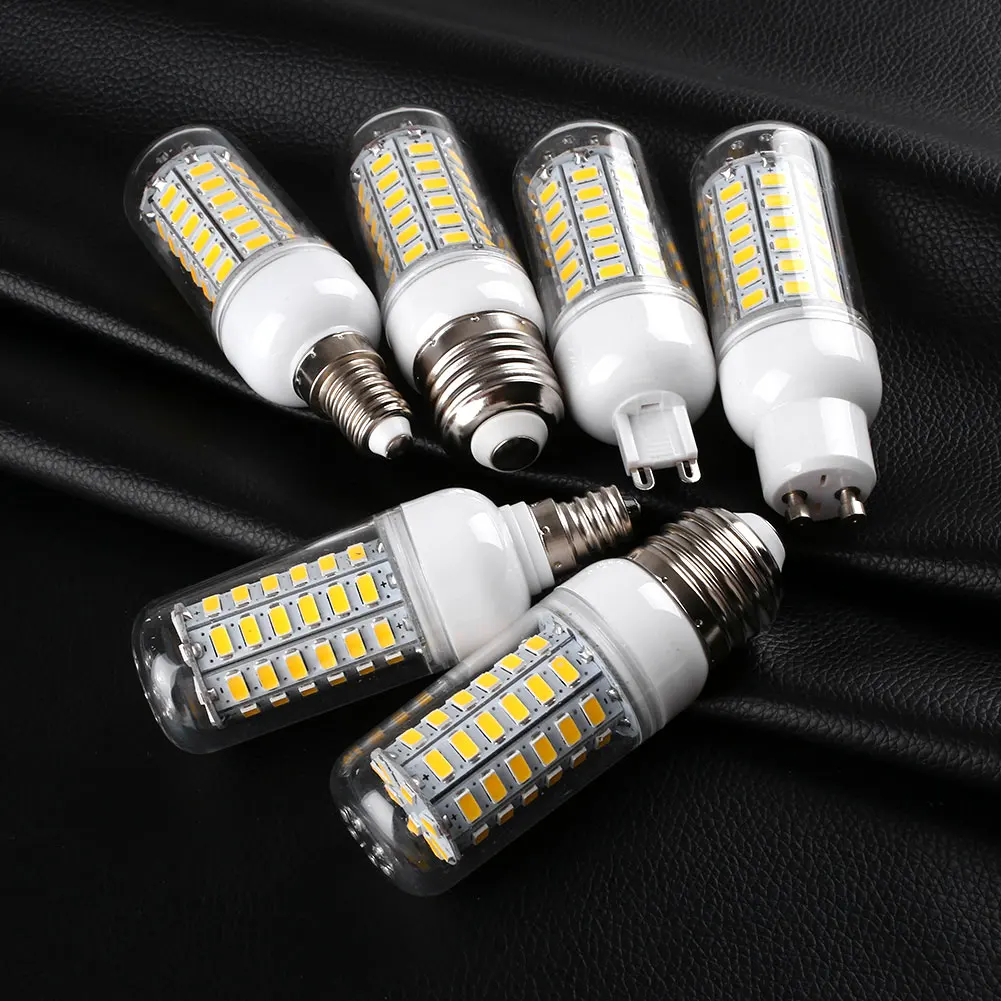 

220V 9W 5730 Corn 56-LED Bulb Lamp Home Lighting Bright Light Warm White