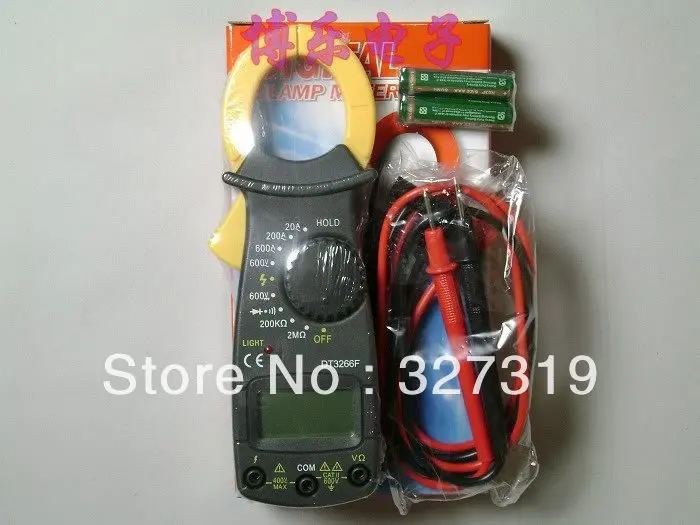 

Portable AC DC LCD Digital Clamp Multimeter Meter Voltage Tester