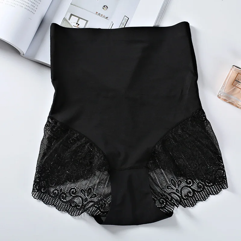 Трусы A098 весенние новые с рисунком высокая шелковая талией Mark Close Internal Pants Will