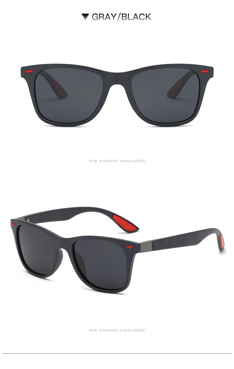 TOYEARN, фирменный дизайн, Классические поляризованные солнцезащитные очки для мужчин и женщин, винтажные очки для вождения, квадратные солнцезащитные очки, мужские, UV400, Gafas De Sol