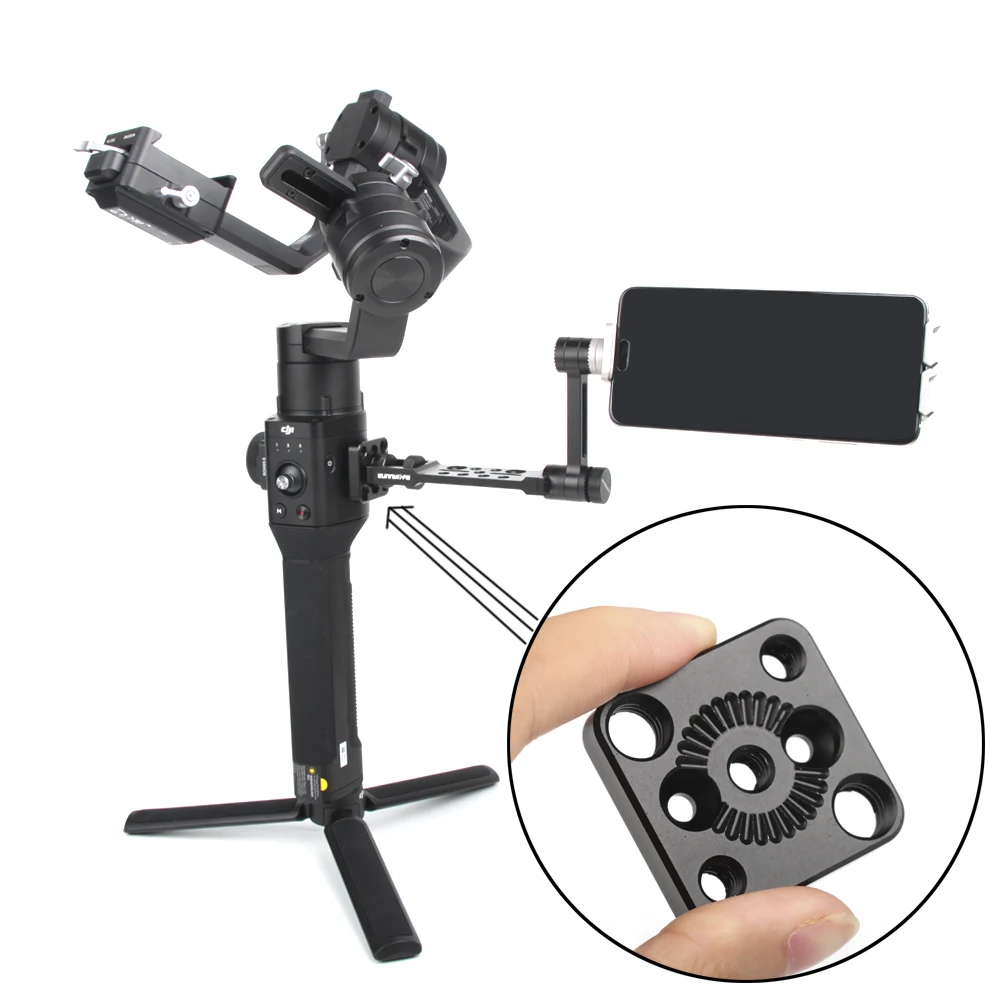 Алюминиевый расширительный адаптер панель модуль запасные части для DJI Ronin S Zhiyun