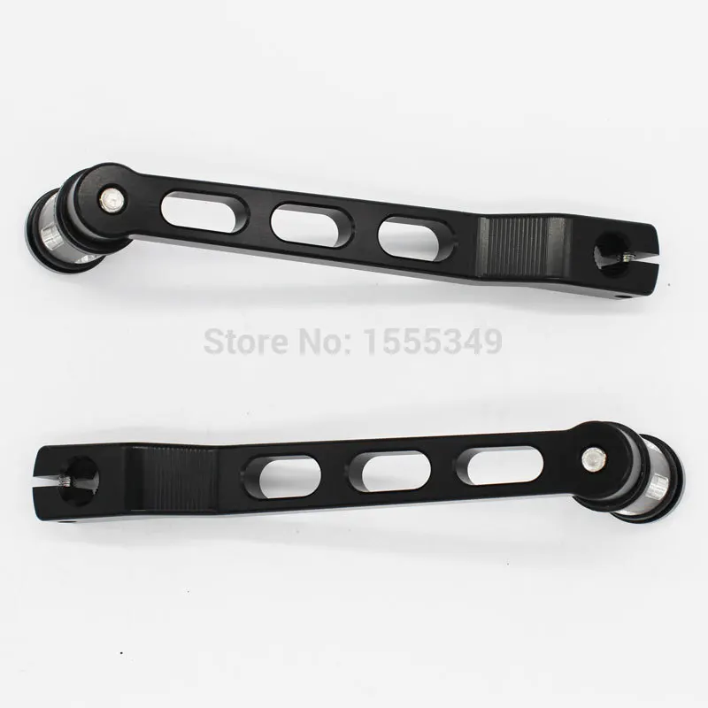 

Black Heel Toe Shift Lever With Knurled Shifter Peg For Harley Softail Tour Glide Electra Glide