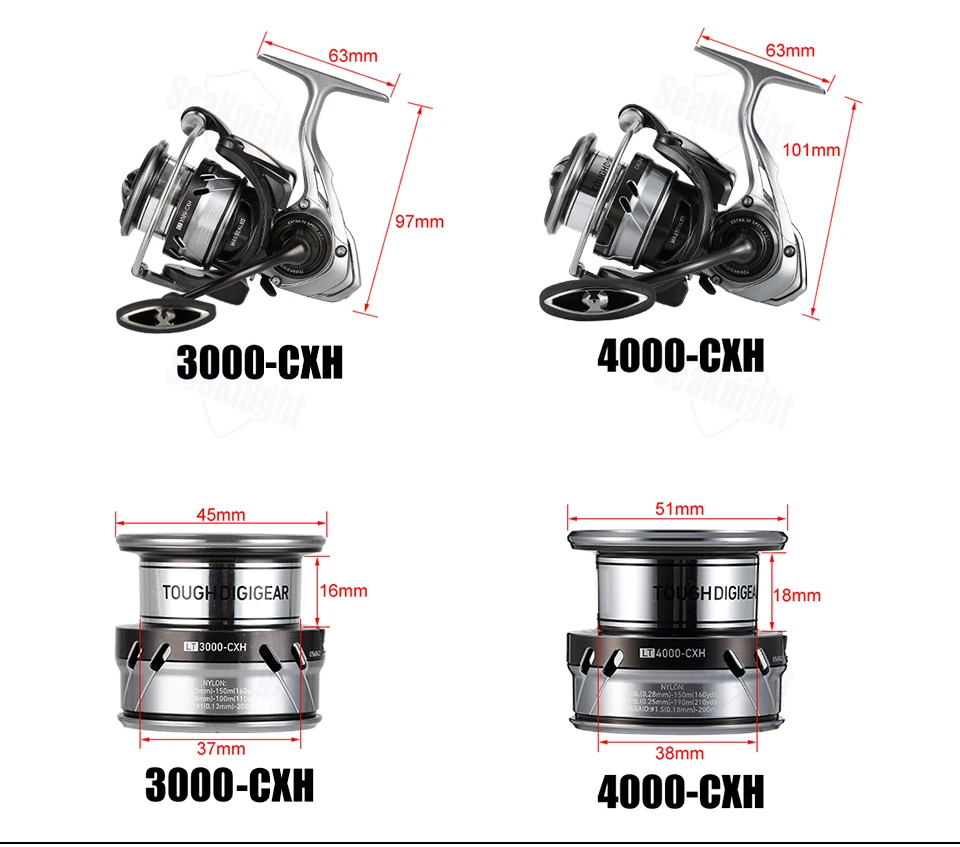 18 DAIWA CALDIA LT 2000S 2500 2500S 3000CXH 4000CXH спиннинговая Рыболовная катушка 7BB 12 кг ATD система MAGSEALED рыболовные снасти